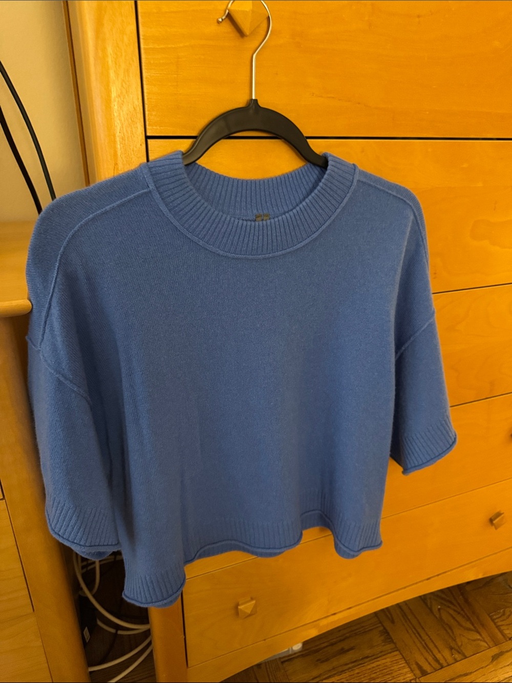Anthropologie Blue Cashmere Goldie Sweater